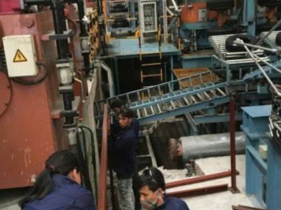 Lắp đặt áp suất dầu máy lưu hoá 65